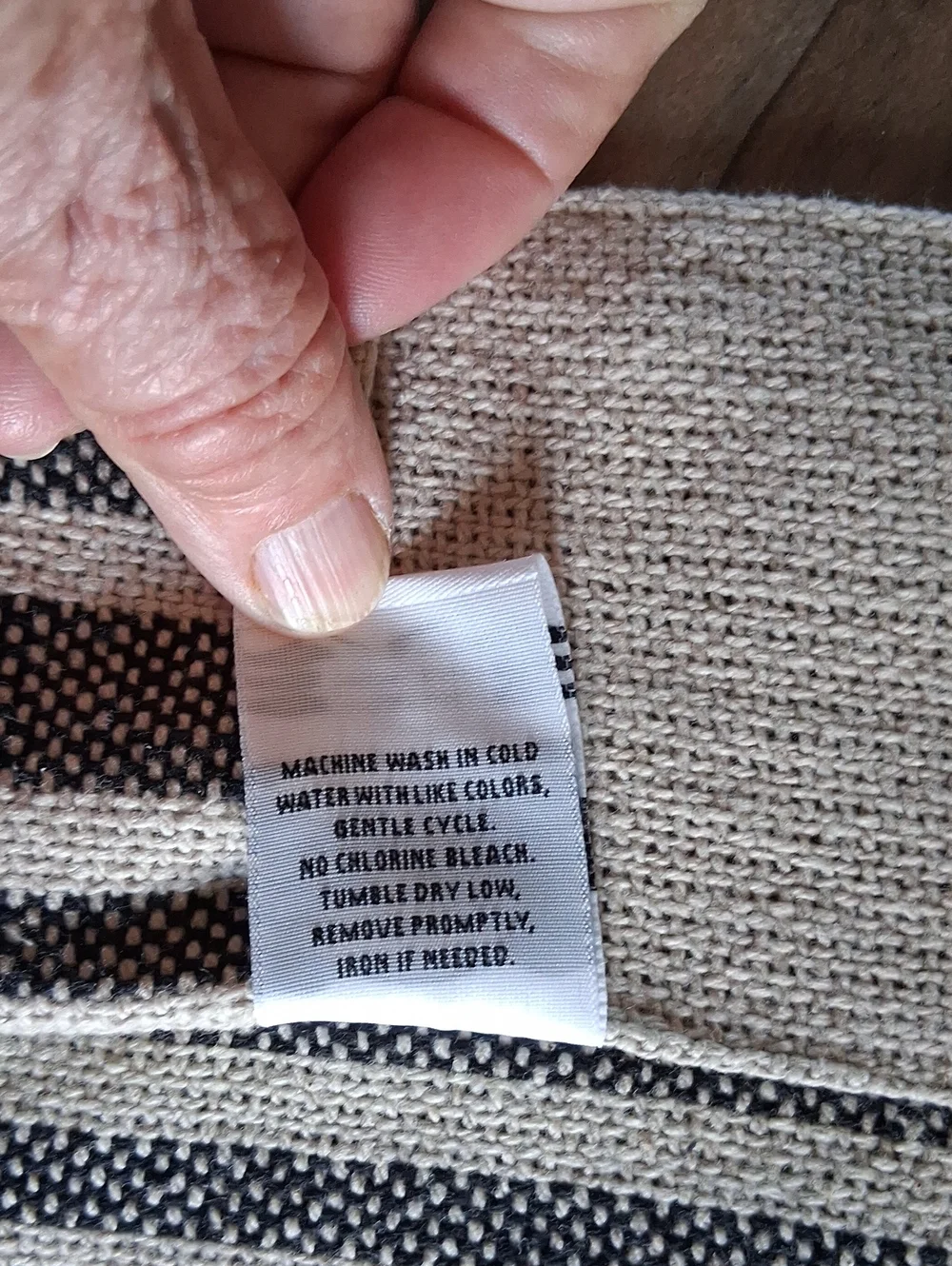 Set Of‎ 3 farmhouse style grain sack look Valances 70